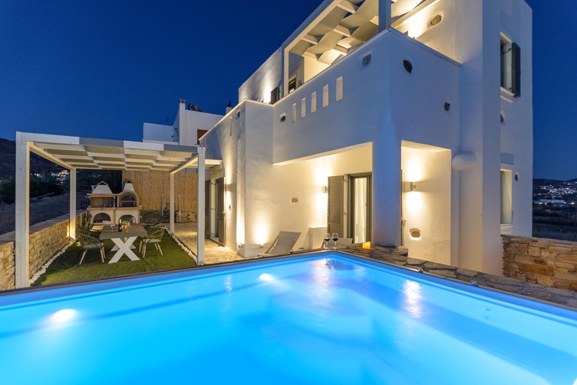 Villa Bazeos Agkidia Exteriör bild